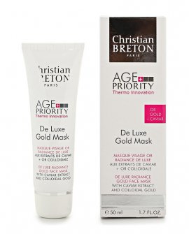 Christian Breton: Маска «Золотая роскошь» для увядающей кожи (De Luxe Radiance Gold Mask), 50 мл